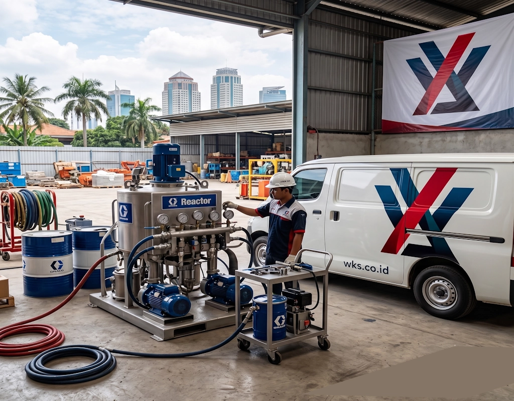 Graco Reactor Jakarta: Solusi Terbaik dari PT WALI KARUNIA SEJAHTERA 1 Graco Reactor Jakarta